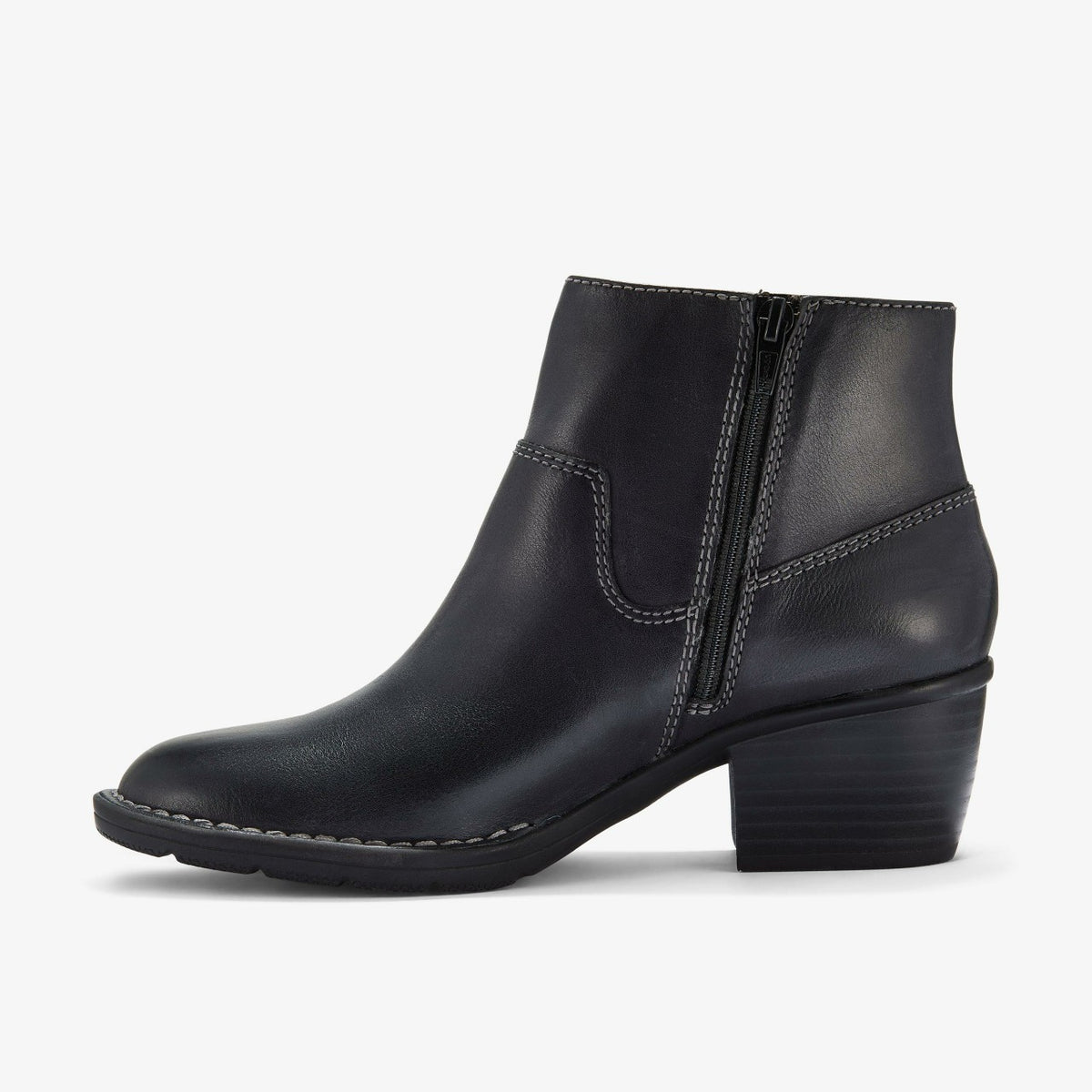 Kastela Top Black Leather - Clarks Women