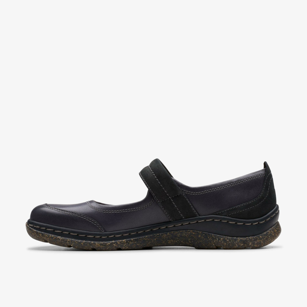 Orlene Jane Black Leather - Clarks Women