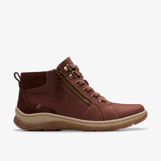 Orlene Top Waterproof British Tan Nubuck - Clarks Women