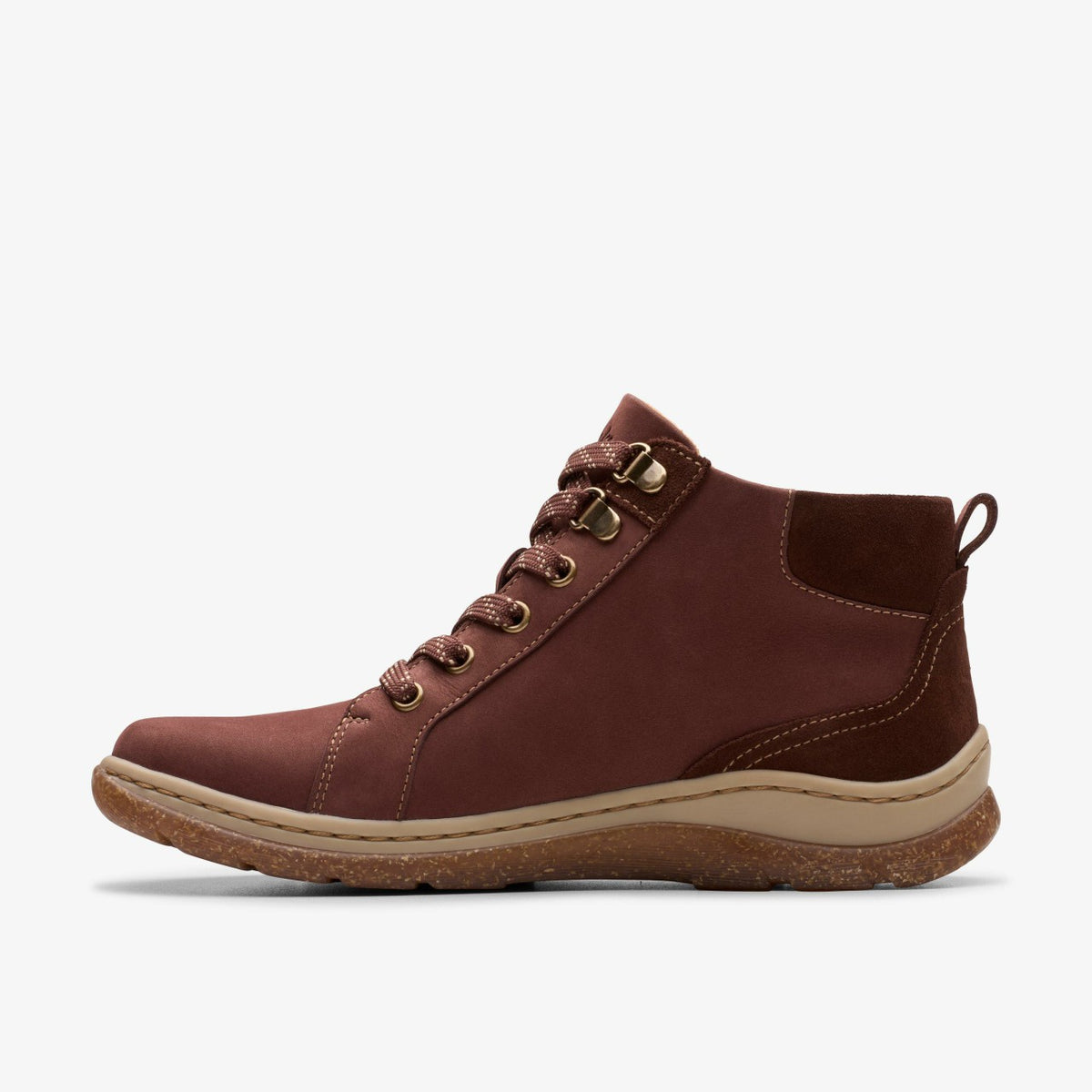 Orlene Top Waterproof British Tan Nubuck - Clarks Women
