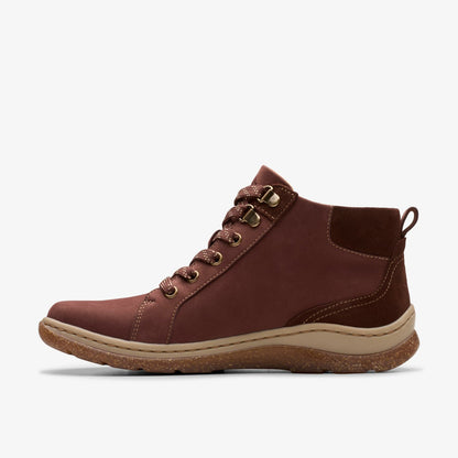 Orlene Top Waterproof British Tan Nubuck - Clarks Women