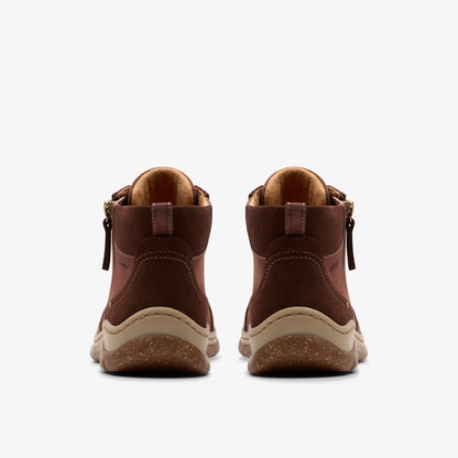 Orlene Top Waterproof British Tan Nubuck - Clarks Women