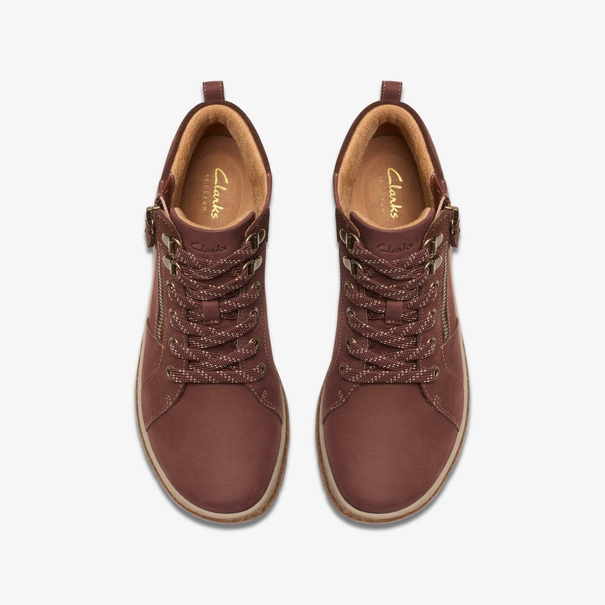 Orlene Top Waterproof British Tan Nubuck - Clarks Women