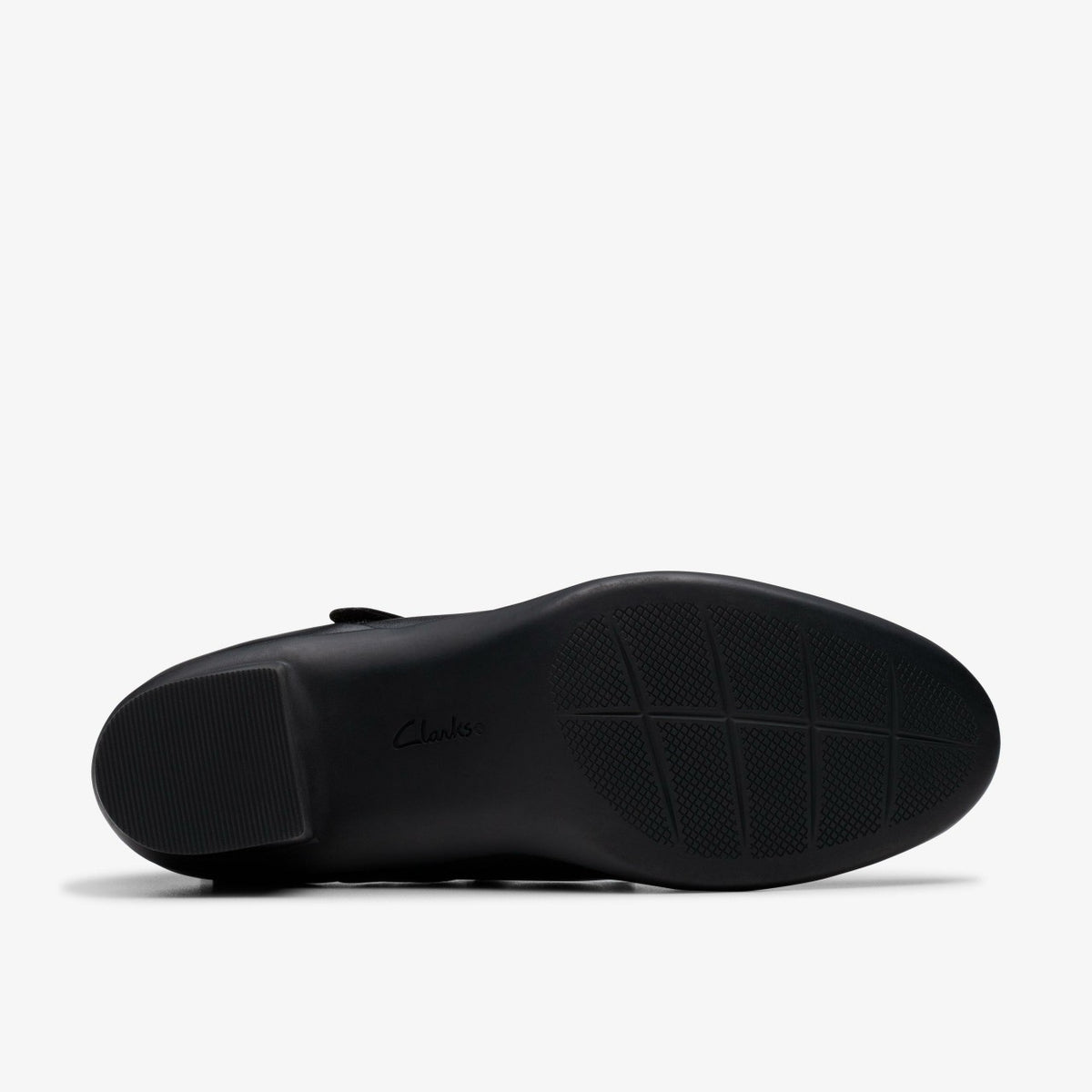 Shaya Jane Black Leather - Clarks Women