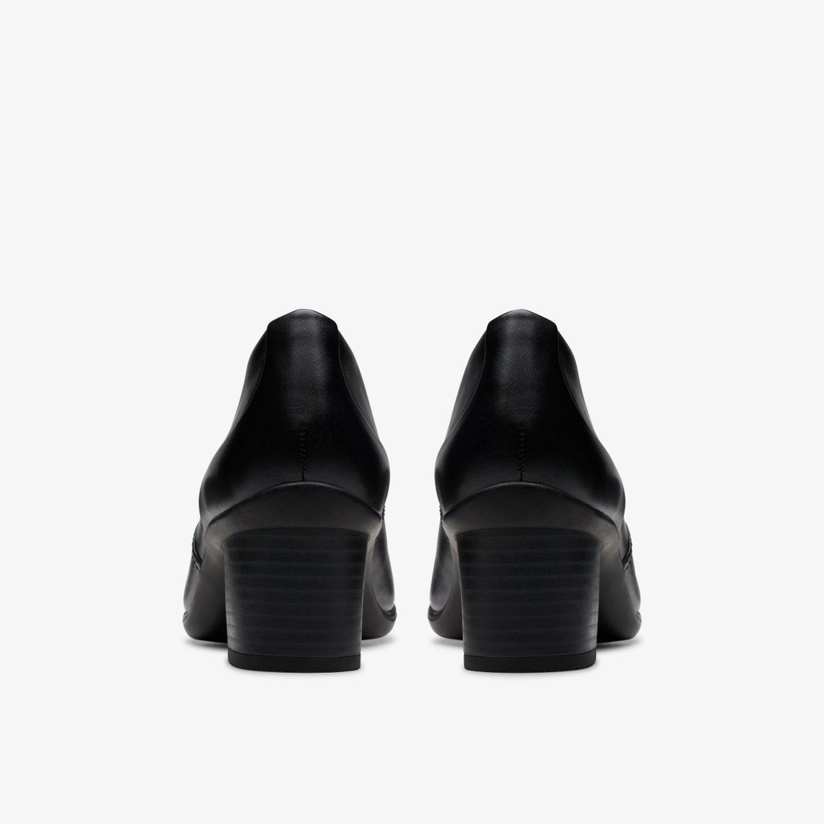 Shaya Tess Black Leather - Clarks Women