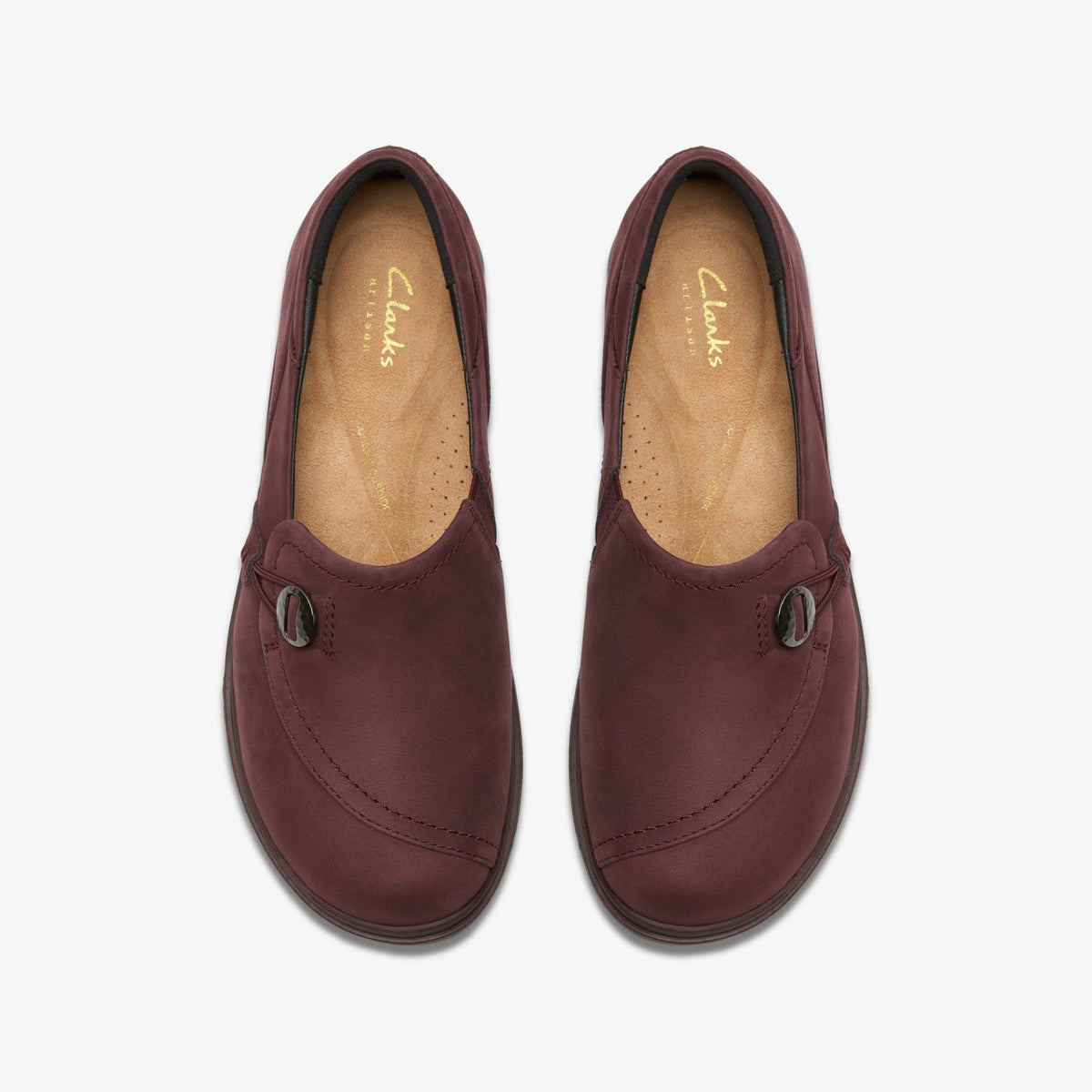 Certina Ease Wine Nubuck - Clarks Women