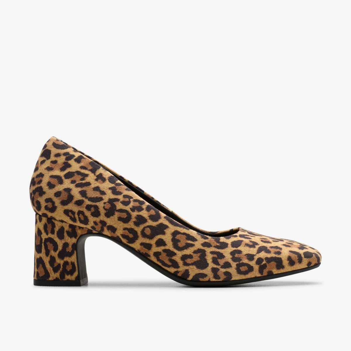 Fernie Court Leopard Suede - Clarks Women