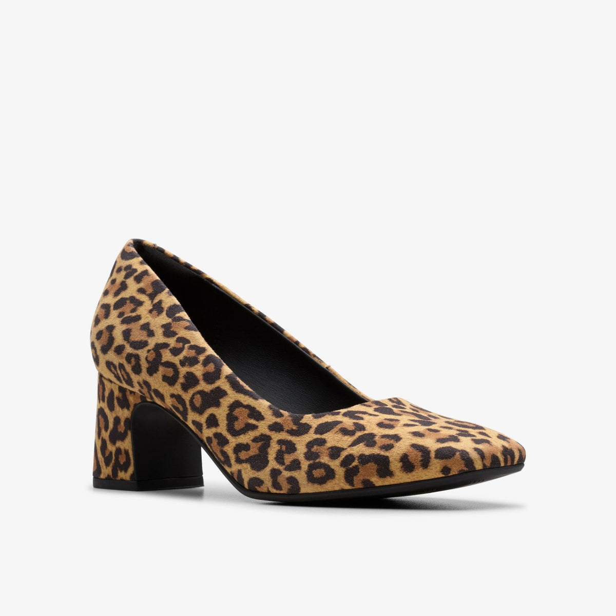 Fernie Court Leopard Suede - Clarks Women