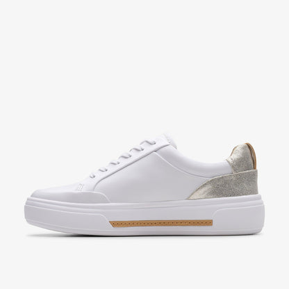 Hollyhock Zip Silver Combination Leather - Clarks Women