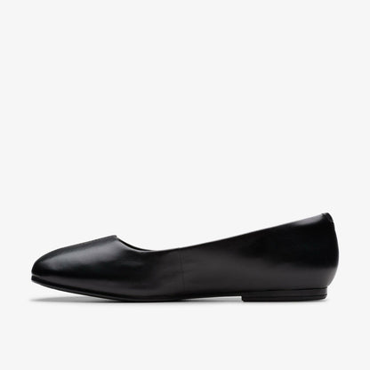 Livia Lily Black Leather - Clarks Women