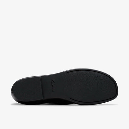 Livia Lily Black Leather - Clarks Women