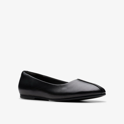 Livia Lily Black Leather - Clarks Women