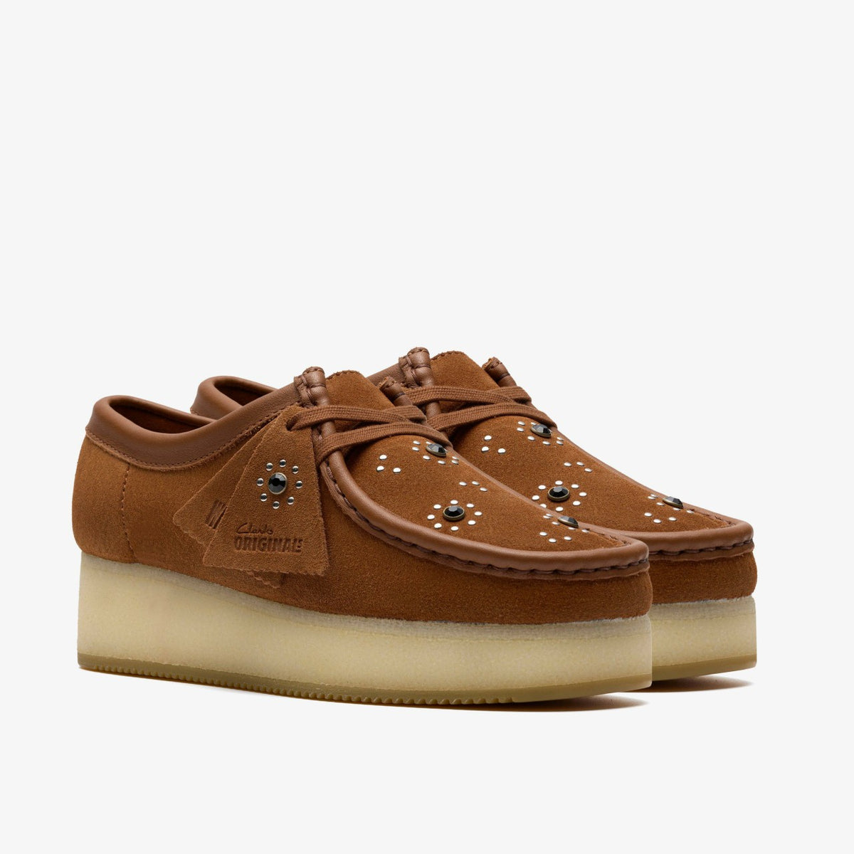 Wallacraft Bee Brown/Orange Suede - Clarks Women