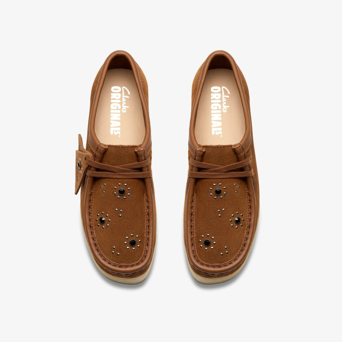 Wallacraft Bee Brown/Orange Suede - Clarks Women