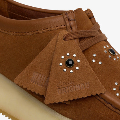 Wallacraft Bee Brown/Orange Suede - Clarks Women