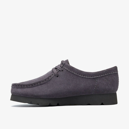 Wallabee GORE-TEX Purple Grey Suede - Clarks Women
