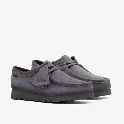 Wallabee GORE-TEX Purple Grey Suede - Clarks Women