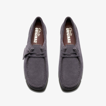 Wallabee GORE-TEX Purple Grey Suede - Clarks Women