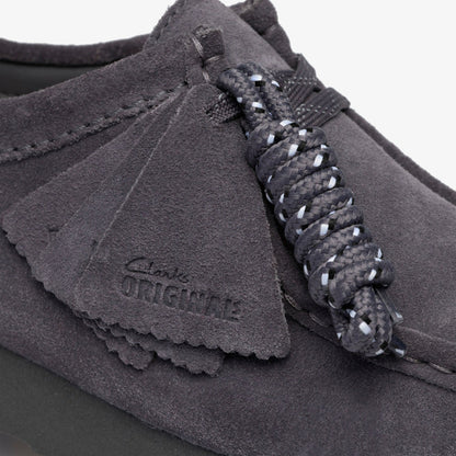 Wallabee GORE-TEX Purple Grey Suede - Clarks Women