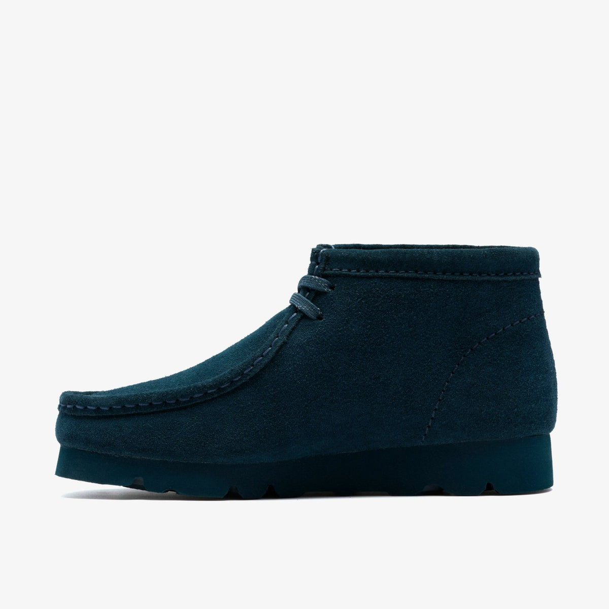 Wallabee Boot GORE-TEX Dark Teal Suede - Clarks Women