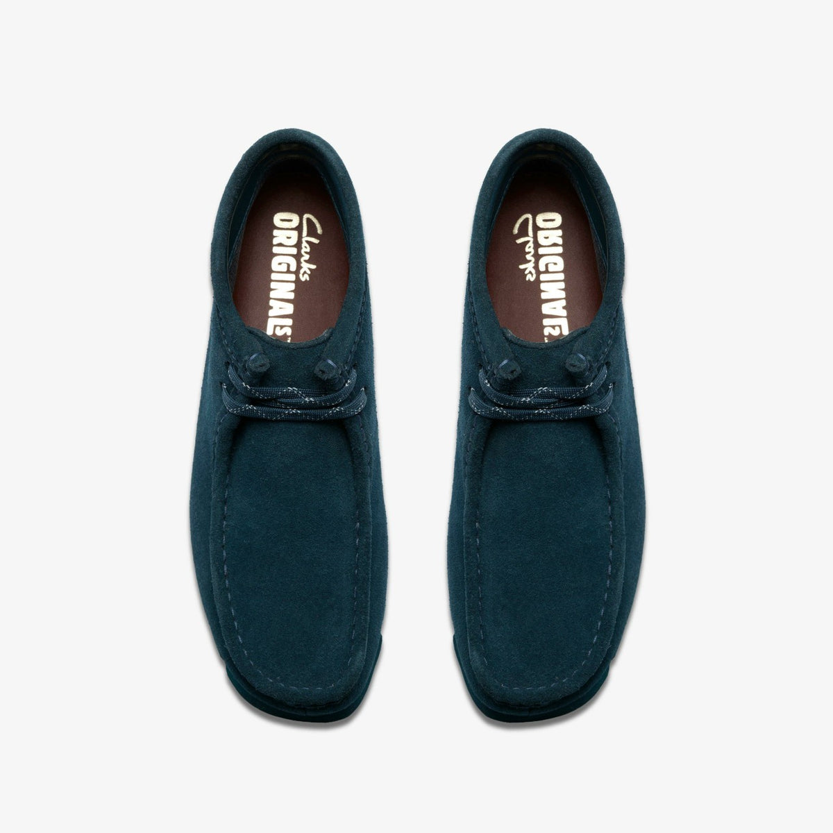 Wallabee Boot GORE-TEX Dark Teal Suede - Clarks Women