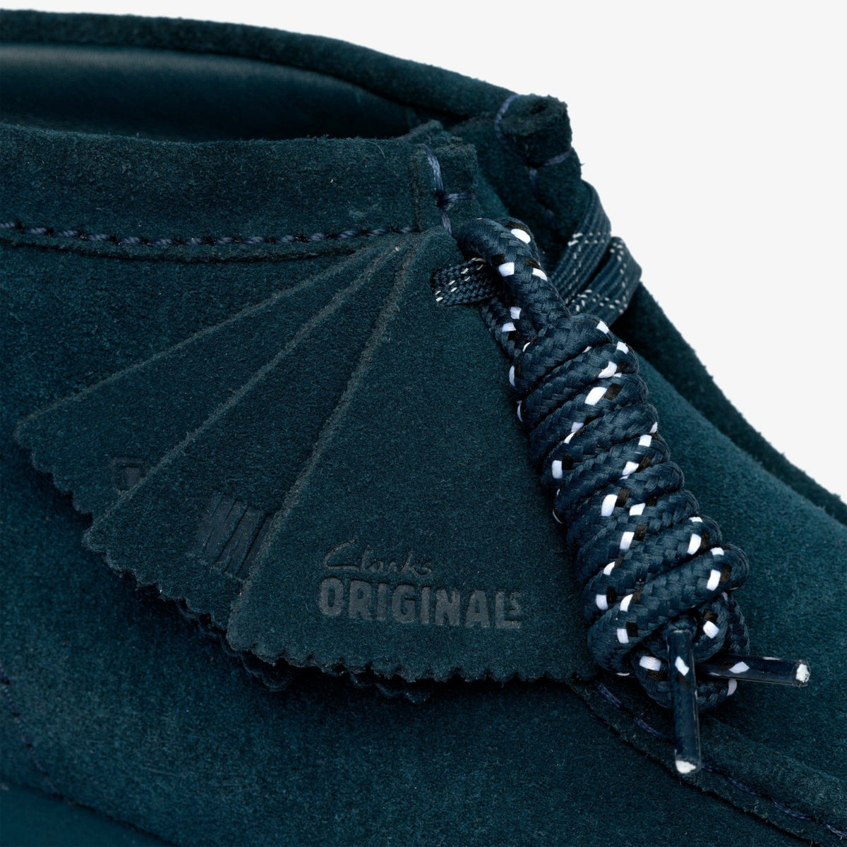 Wallabee Boot GORE-TEX Dark Teal Suede - Clarks Women