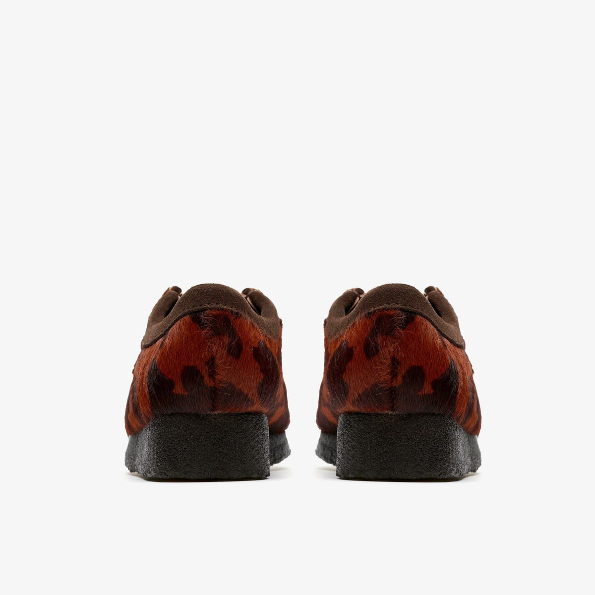 Wallabee Brown Cow Print - Clarks Women