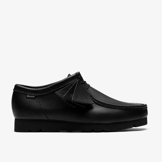 Wallabee GORE-TEX Black/Black Leather - Clarks Men