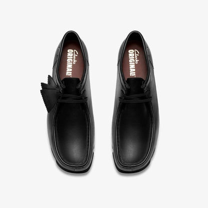 Wallabee GORE-TEX Black/Black Leather - Clarks Men