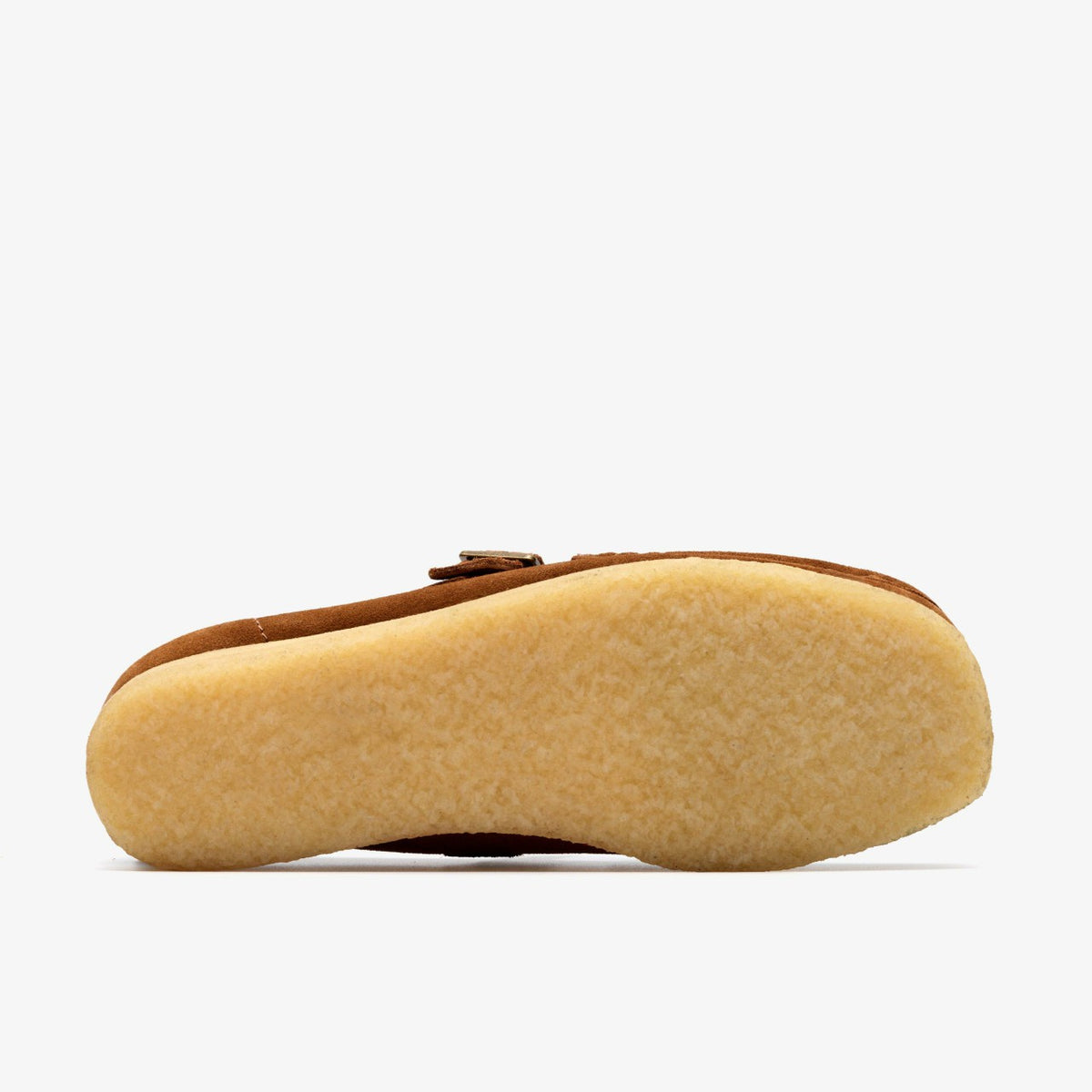 Wallabee T Bar Brown/Orange Suede - Clarks Women