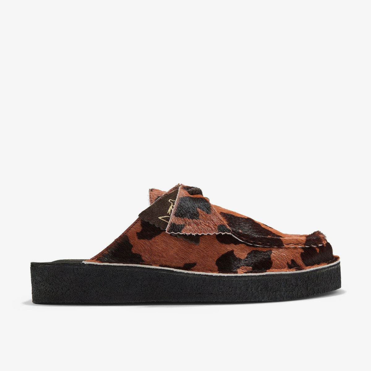 Desert Nomad Mule Brown Cow Print - Clarks Women
