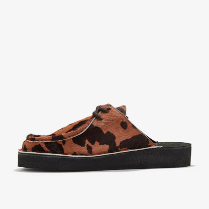Desert Nomad Mule Brown Cow Print - Clarks Women