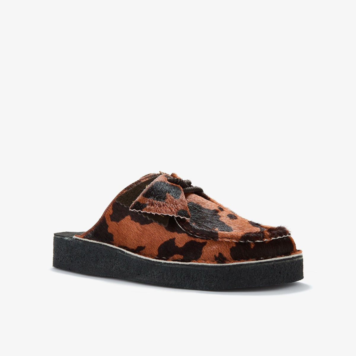 Desert Nomad Mule Brown Cow Print - Clarks Women