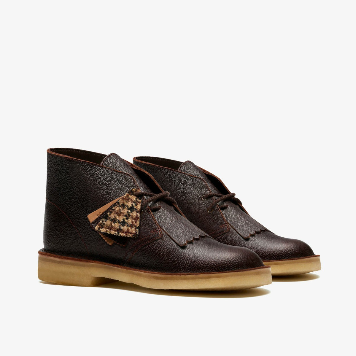 Desert Boot Brown Scotch Grain - Clarks Men