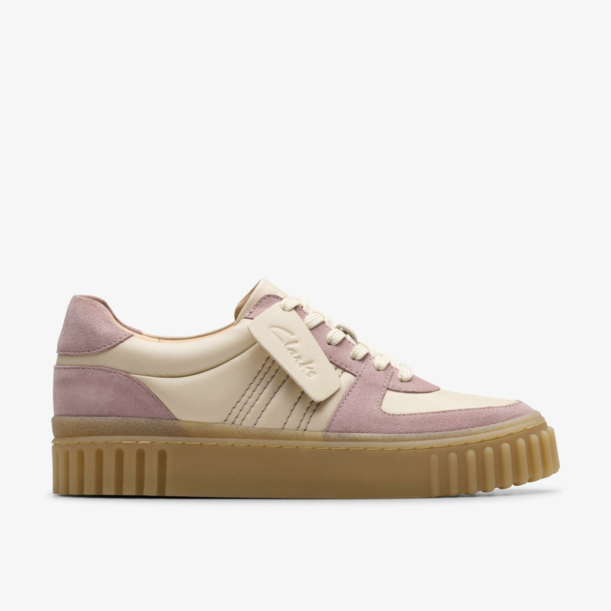 Mayhill Lace Light Pink Combination - Clarks Women