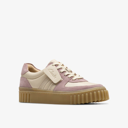 Mayhill Lace Light Pink Combination - Clarks Women