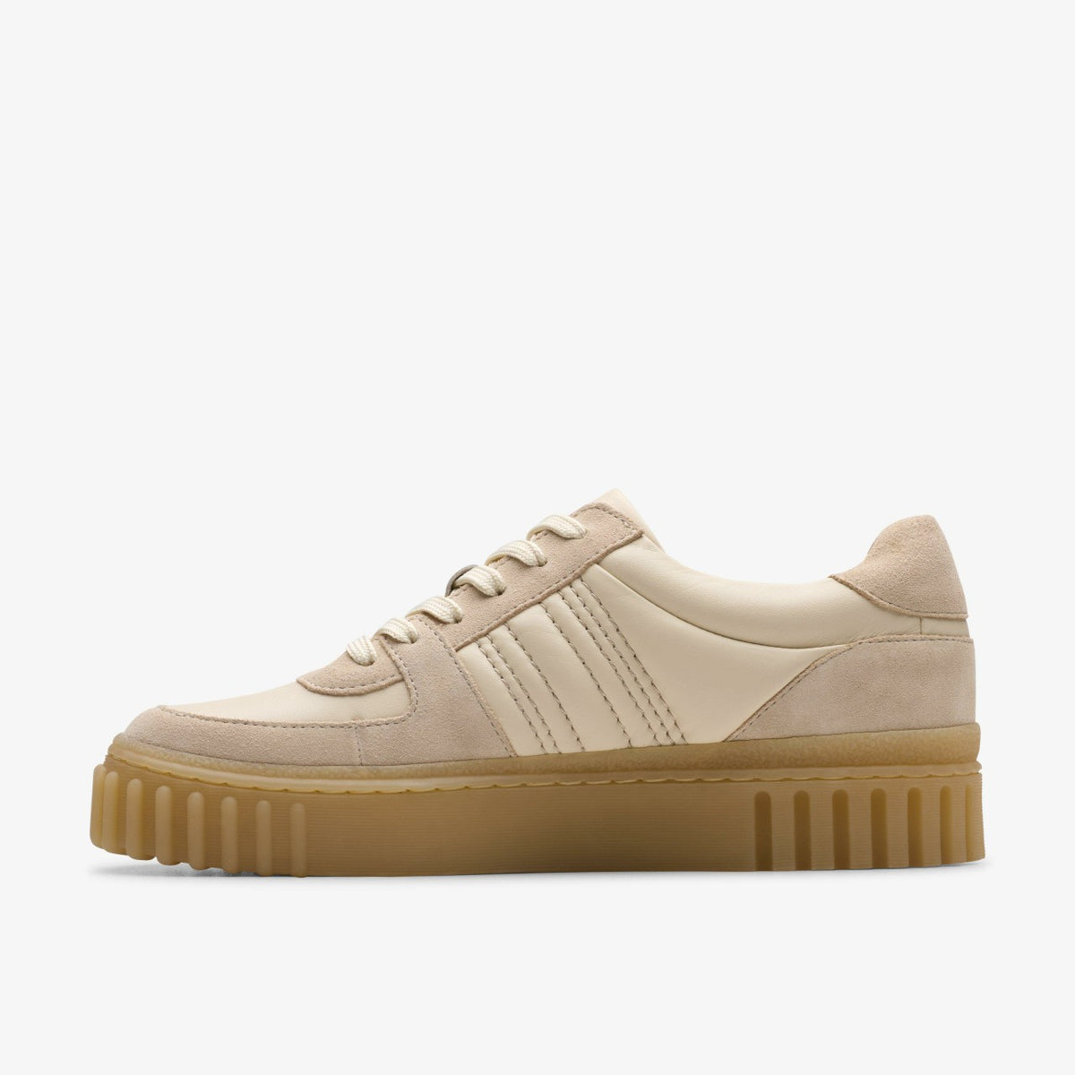 Mayhill Lace Sand Combination Leather - Clarks Women