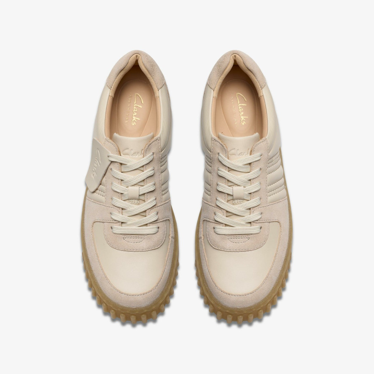 Mayhill Lace Sand Combination Leather - Clarks Women