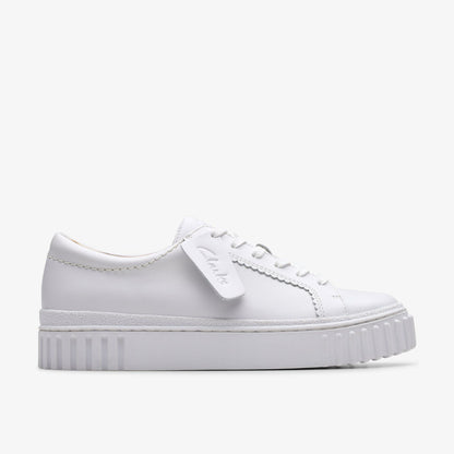 Mayhill Walk White Leather - Clarks Women