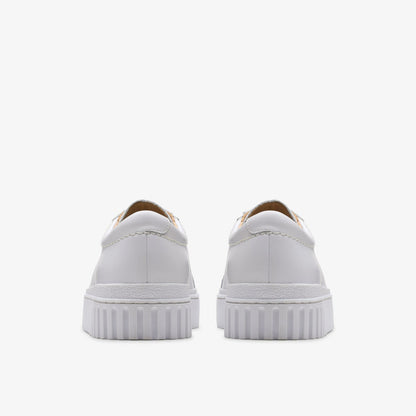 Mayhill Walk White Leather - Clarks Women