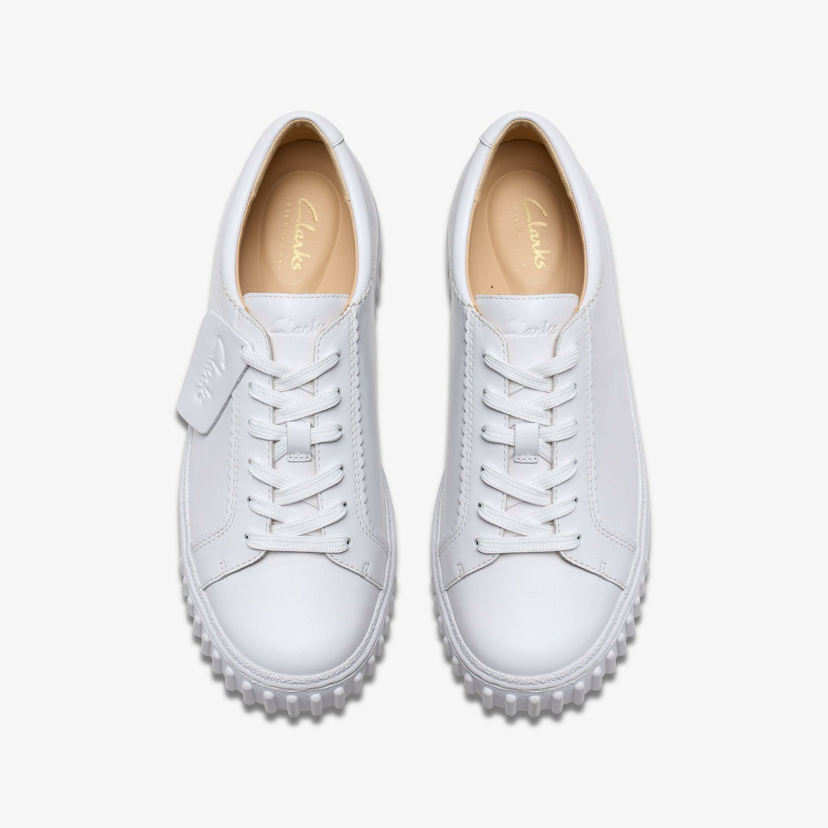 Mayhill Walk White Leather - Clarks Women
