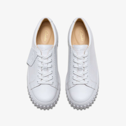 Mayhill Walk White Leather - Clarks Women