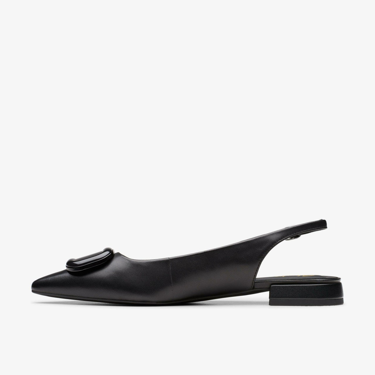 Sensa 15 Trim Black Leather - Clarks Women