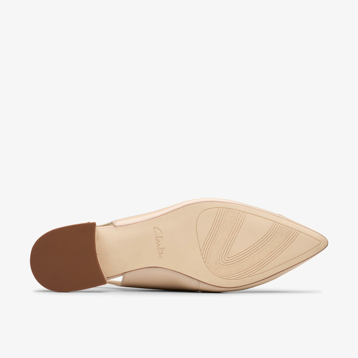 Sensa 15 Trim Sand Patent - Clarks Women