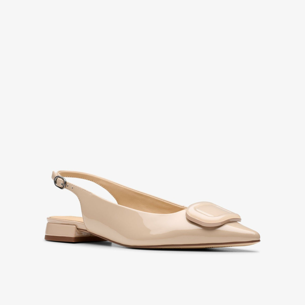 Sensa 15 Trim Sand Patent - Clarks Women
