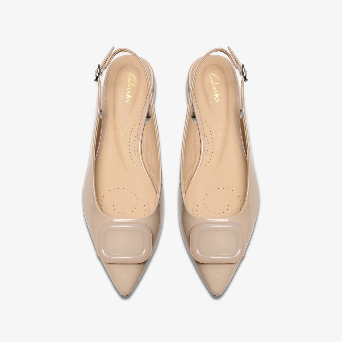 Sensa 15 Trim Sand Patent - Clarks Women