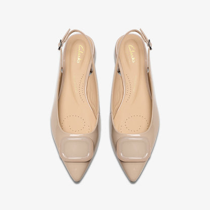 Sensa 15 Trim Sand Patent - Clarks Women