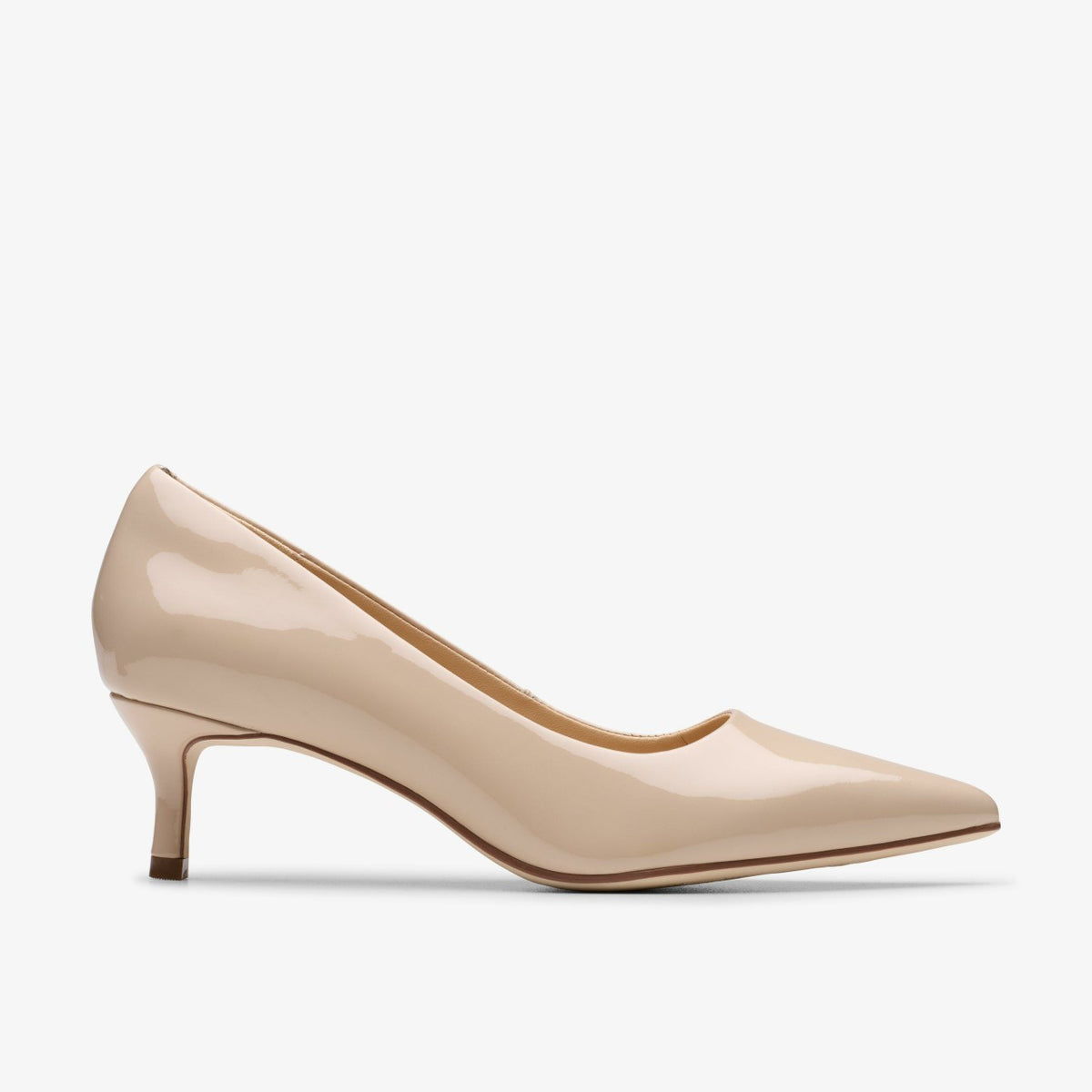 Zarey Court Sand Patent - Clarks Women