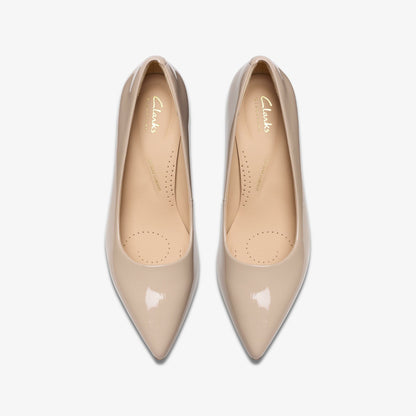 Zarey Court Sand Patent - Clarks Women