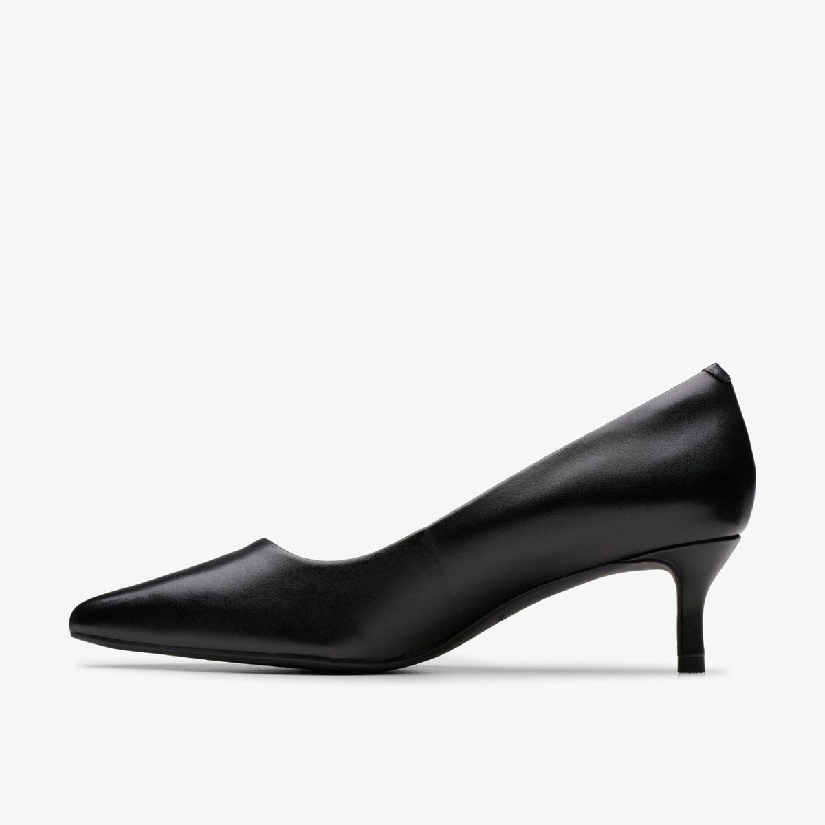 Zarey Court Black Leather - Clarks Women